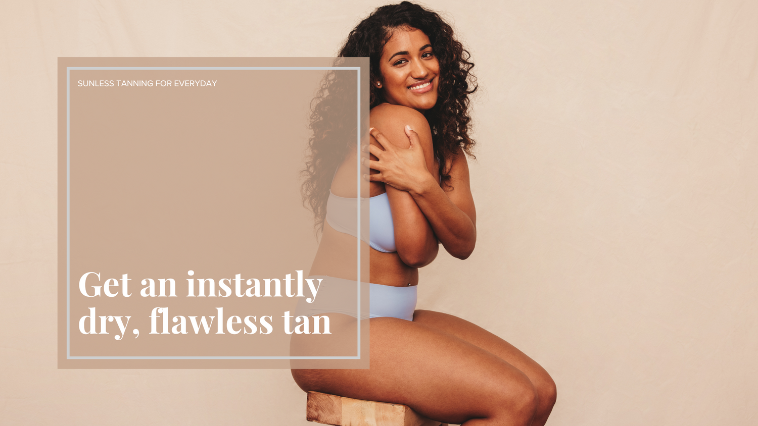 Get an Instantly Dry, Flawless Tan with summerbrons. summerset Powder