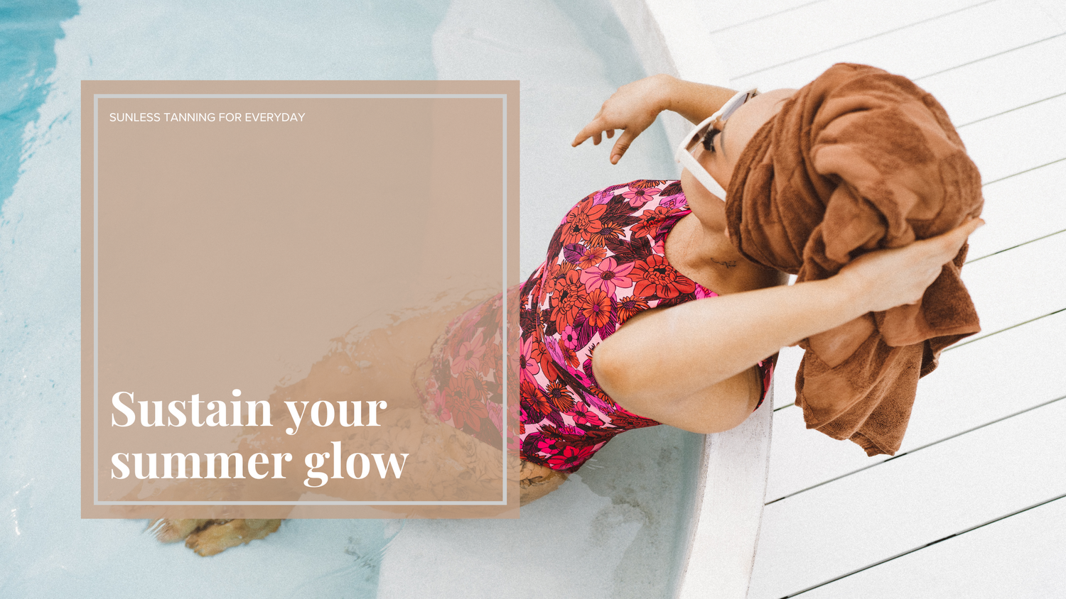 sustain your summer glow with summerbrons. sunless tan, tanning mousse, nz tan, self tan, fake tan